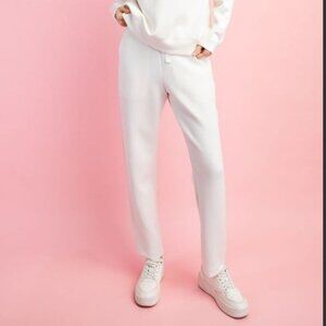 PLUS SIZE MODAL SCUBA TOP WITH SATIN SIDE DETAIL-RAE MODE